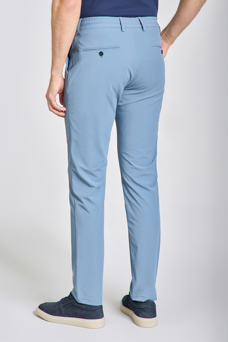 Jogger Cepli Mavi Spor Erkek Pantolon - 6