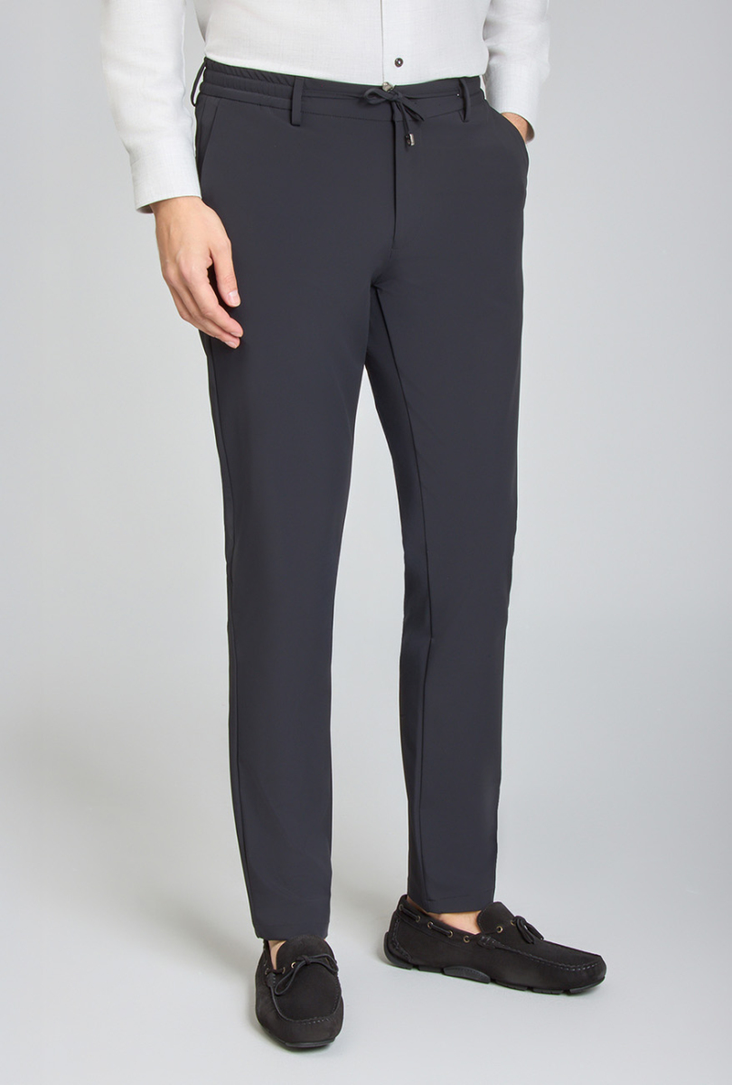 Jogger Cepli Siyah Spor Erkek Pantolon - 4