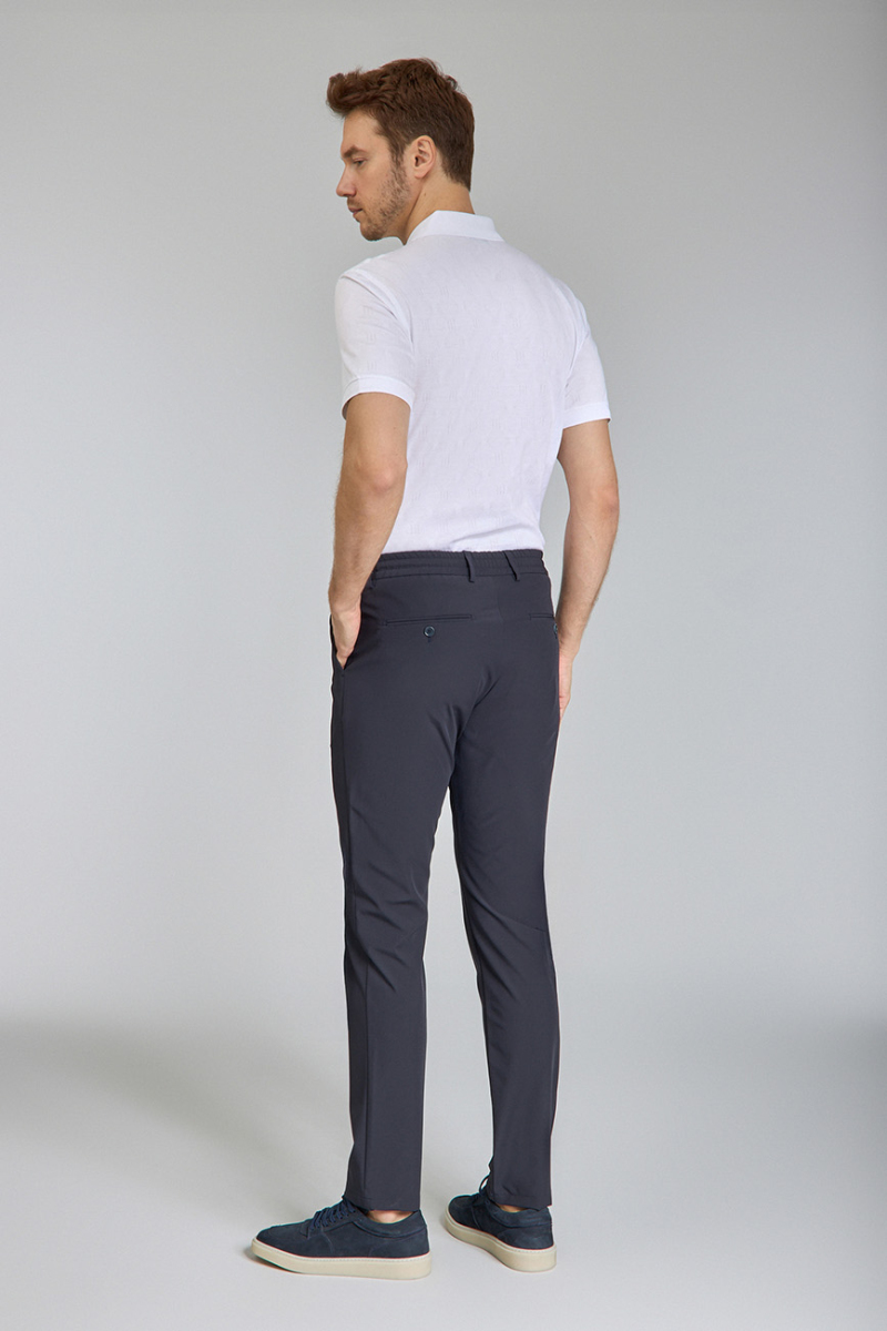 Jogger Cepli Lacivert Spor Erkek Pantolon - 6