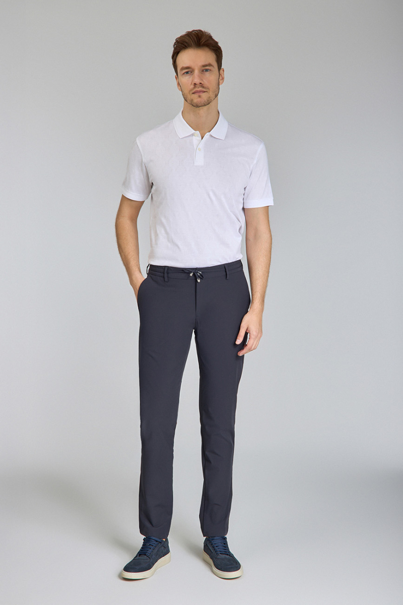 Jogger Cepli Lacivert Spor Erkek Pantolon - 1