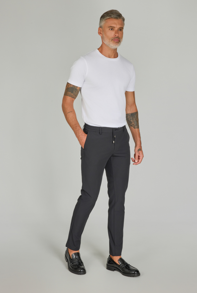 Jogger Cepli Siyah Spor Erkek Pantolon - 2