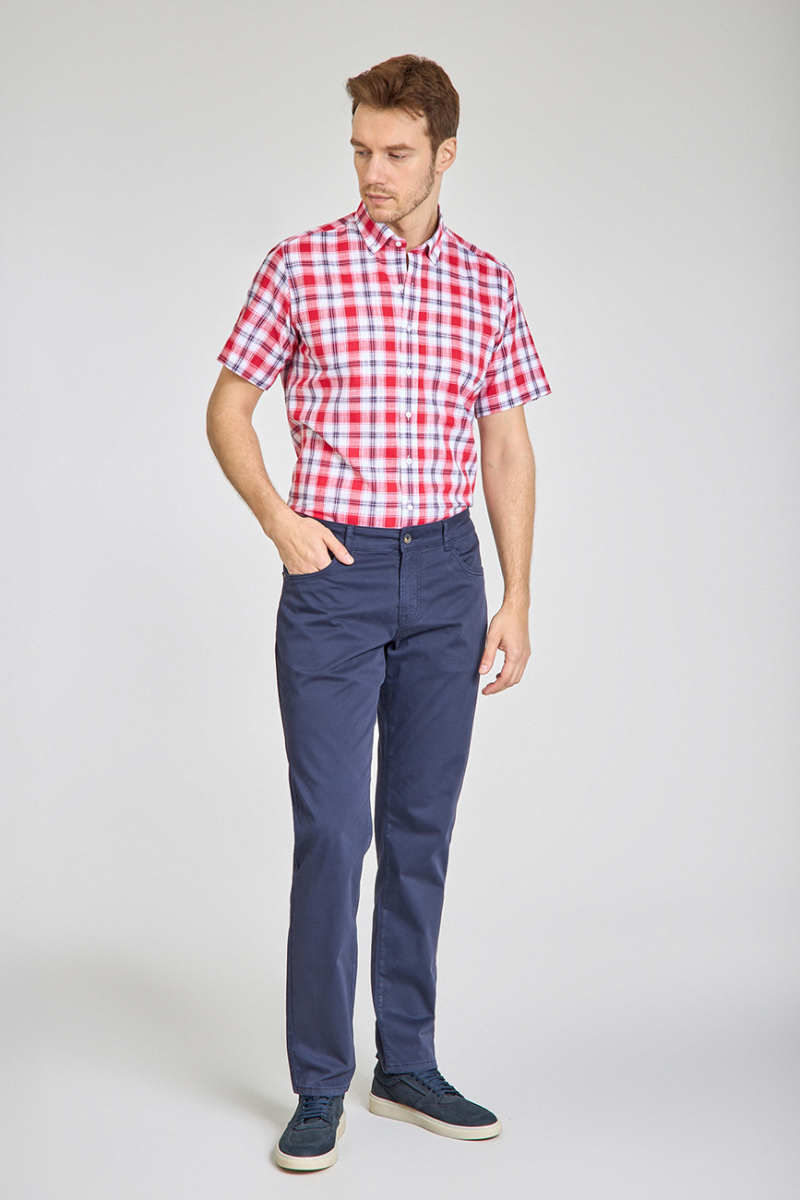 5 Cepli Lacivert Spor Erkek Pantolon - 2