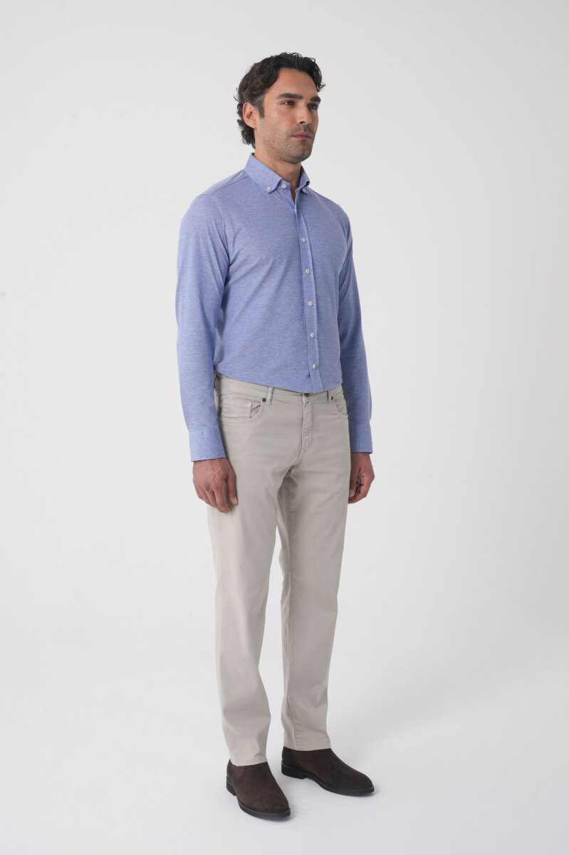 Erkek 5 Cepli Spor Pantolon Taş (1)