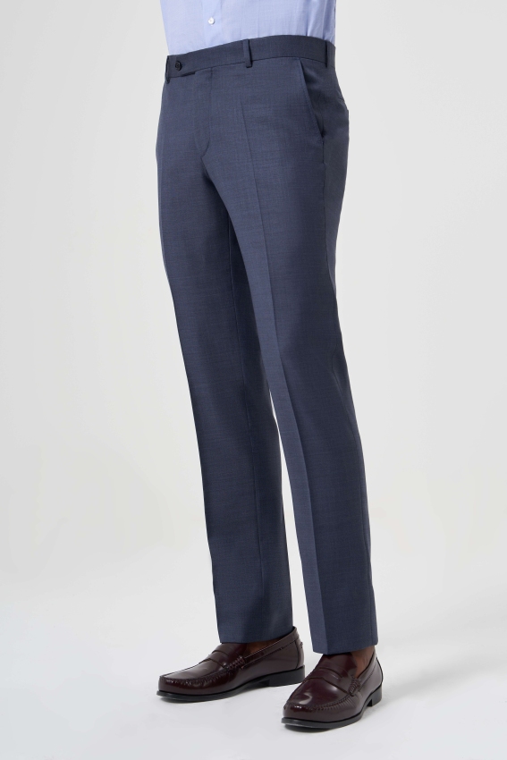 Modern Fit Lacivert Klasik Erkek Pantolon - 2