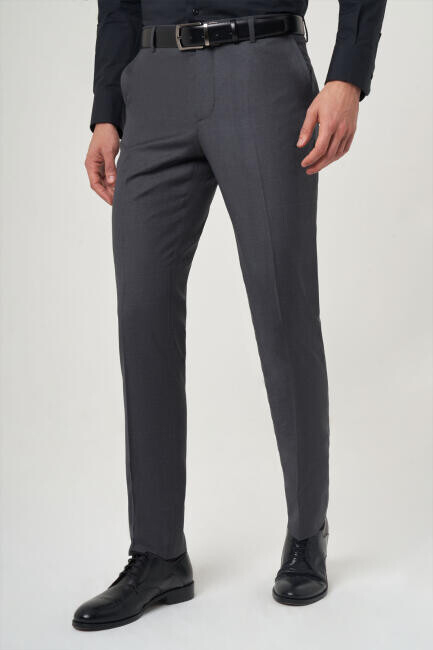 Bisse Erkek Modern Fit Klasik Pantolon ANTRASIT. 3