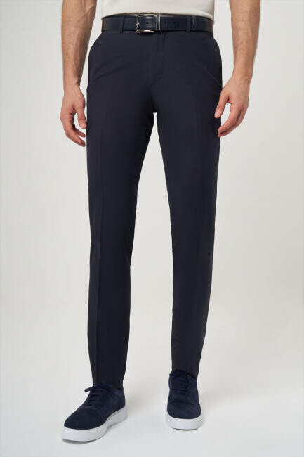 Modern Fit Lacivert Klasik Erkek Pantolon
