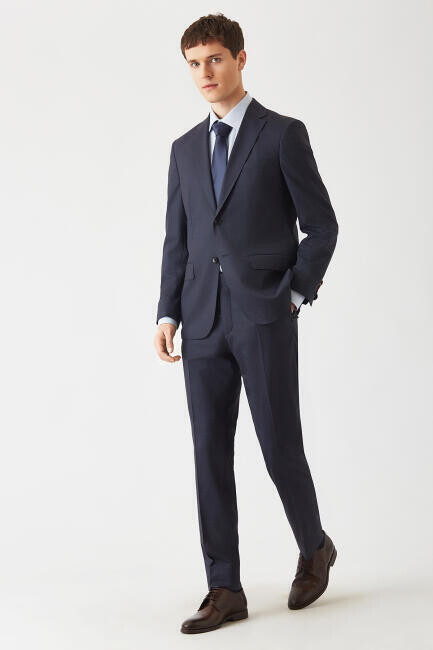 Bisse Erkek Slim Fit 6 Drop Takım Elbise LACİ. 1 Bisse Erkek Slim Fit 6 Drop Takım Elbise LACİ. 1