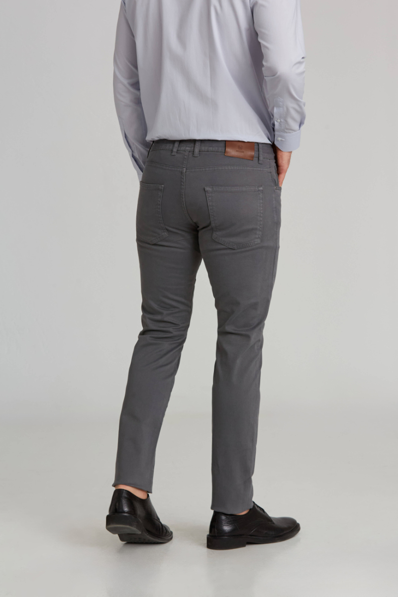 Regular Fit 5 Cepli Kahve Gabardin Spor Erkek Pantolon (1)