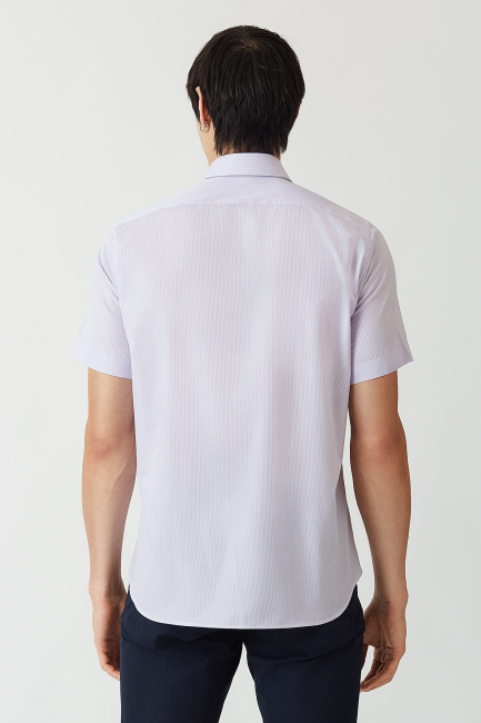 Regular Fit Kısa Kollu Lıla Klasik Erkek Gömlek - 2