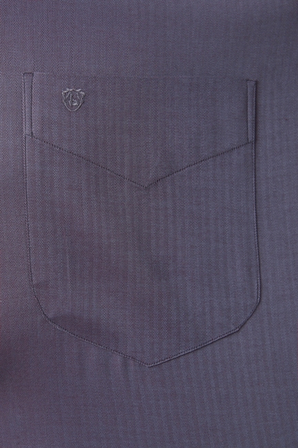 Regular Fit Klasik Füme Erkek Gömlek - 3