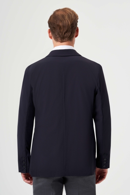 Navy Blue Men's Jacket (1)