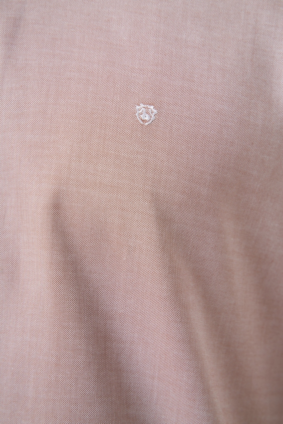 Regular Fit Paşa Yaka Kol İçi Apoletli Hardal Spor Erkek Gömlek - 3