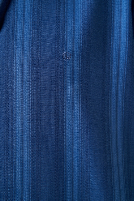 Regular Fit Paşa Yaka Mavi Basic Erkek Gömlek - 3