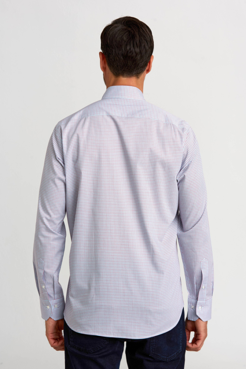 Regular Fit Turkuaz Basic Erkek Gömlek (1)