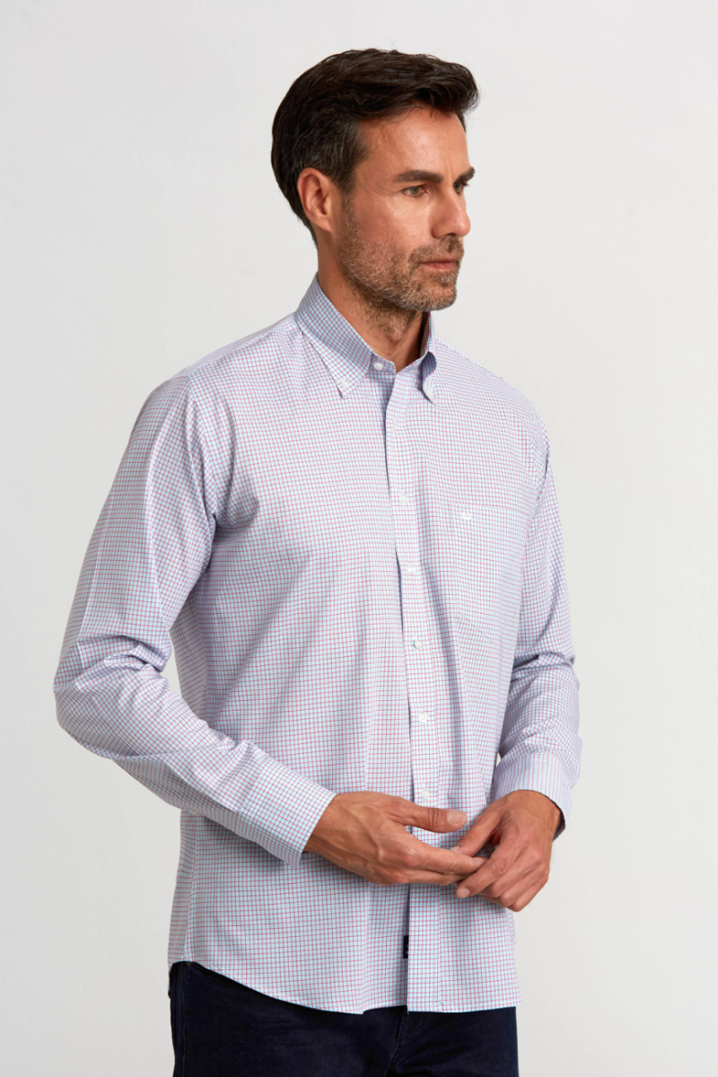 Regular Fit Turkuaz Basic Erkek Gömlek - 5