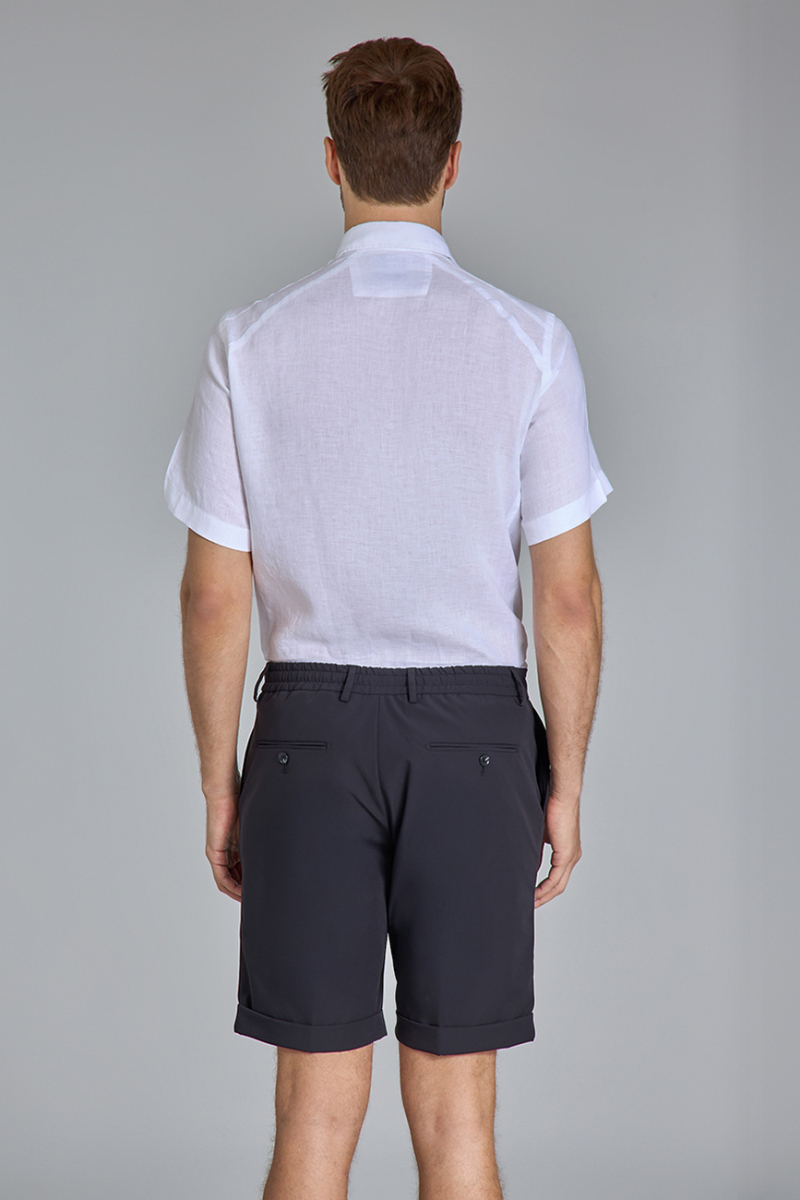 Jogger 4 Cep Lacivert Spor Erkek Şort - 3