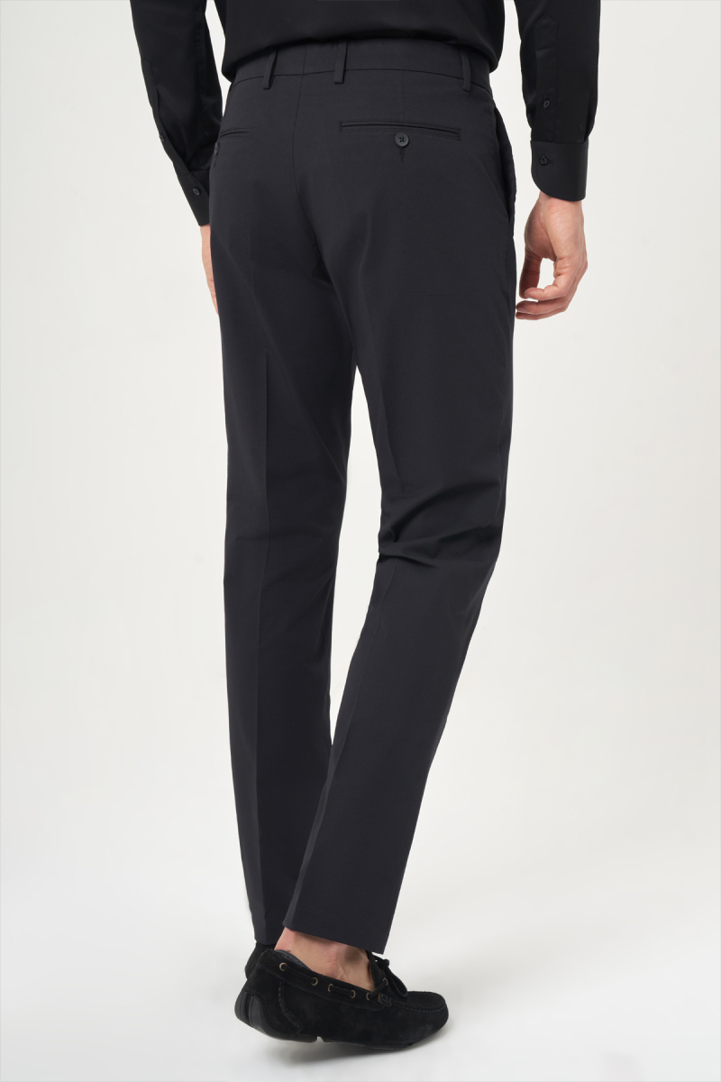 Siyah Pamuk 4 Cepli Spor Erkek Pantolon (1)