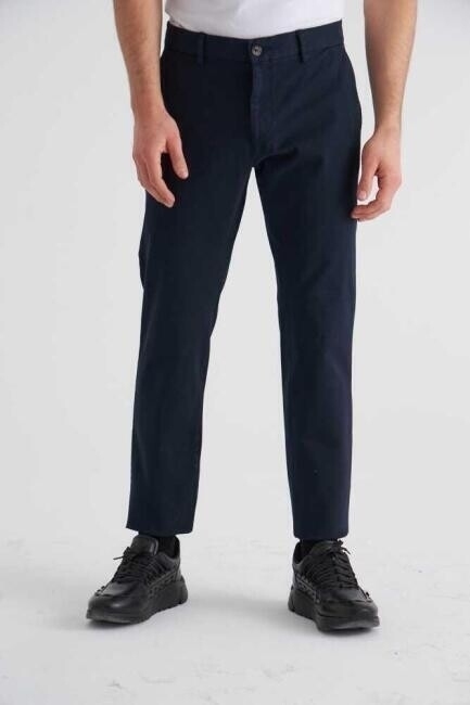 Strecth Lacivert Spor Erkek Pantolon