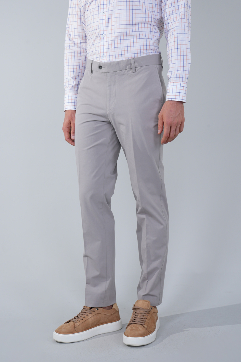 Taş Pamuk 4 Cepli Pilesiz Erkek Pantolon