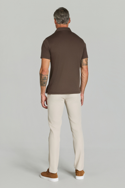 Polo Yaka Kahve Erkek Tshirt - 6