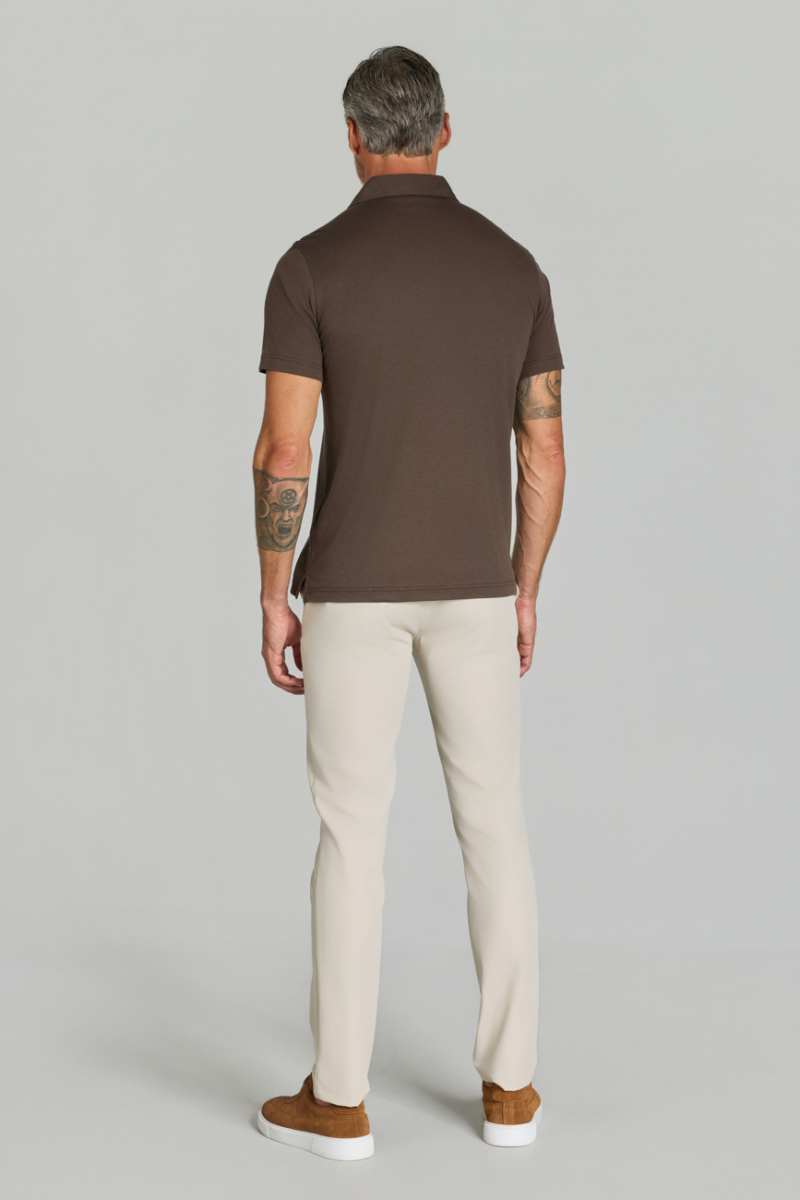 Polo Yaka Kahve Erkek Tshirt - 6