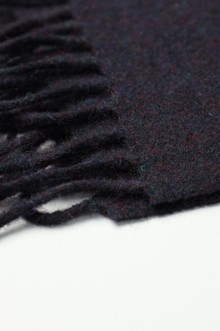 Yün Erkek Kaşkol Siyah - 3