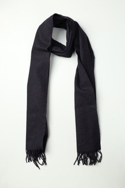 Yün Erkek Kaşkol Siyah - 1